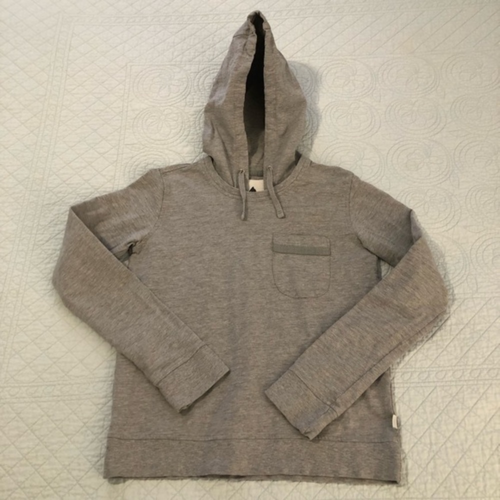 Burton gray hoodie. Women’s size small.